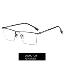 Load image into Gallery viewer, Rimless Men Glasses Rectangle Eyeglasses Man Simple Trendy Anti-Blue Light Computer Office Transparent Eyewear European Okulary