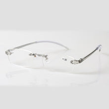 Load image into Gallery viewer, Rimless Myopia Glasses Men Women Ultralight Shortsighted Nearsighted -1 -1.5 -2.0 To -4.0 , Hyperopia +1.0 +1.5 +2.0 To +4.0