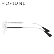 Load image into Gallery viewer, Rimless Prescription Eyeglasses Frame for Men Myopia Optical Glasses Frame Male Rectangle Alloy Spectacles Frame Brand