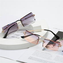 Load image into Gallery viewer, Rimless Rectangle Sunglasses for Women Frameless Square Glasses for Men Ultralight UV400 Eyewear Unisex