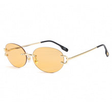 Load image into Gallery viewer, Rimless Small And Exquisite Round Shape Trimming Sunglasses Women Multiple Colors Metal Line Gradient Female Eyeglasses  Ladies