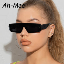 Load image into Gallery viewer, Rimless Square Sunglasses Women Punk Vintage Brand Green Black Shades Sun Glasses Men Trend Female Eyewear Designer Oculos