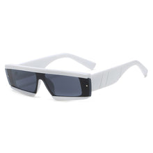 Load image into Gallery viewer, Rimless Square Sunglasses Women Punk Vintage Brand Green Black Shades Sun Glasses Men Trend Female Eyewear Designer Oculos