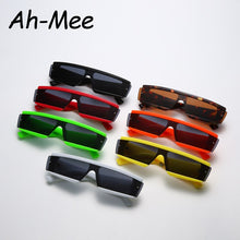 Load image into Gallery viewer, Rimless Square Sunglasses Women Punk Vintage Brand Green Black Shades Sun Glasses Men Trend Female Eyewear Designer Oculos