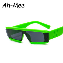 Load image into Gallery viewer, Rimless Square Sunglasses Women Punk Vintage Brand Green Black Shades Sun Glasses Men Trend Female Eyewear Designer Oculos