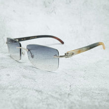 Load image into Gallery viewer, Rimless Sunglasses Men  Carter Desinger Shades For Women Square Glasses Lentes De Sol Mujer Fill Prescription