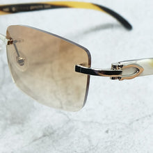 Load image into Gallery viewer, Rimless Sunglasses Men  Carter Desinger Shades For Women Square Glasses Lentes De Sol Mujer Fill Prescription
