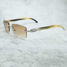 Load image into Gallery viewer, Rimless Sunglasses Men  Carter Desinger Shades For Women Square Glasses Lentes De Sol Mujer Fill Prescription