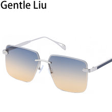 Load image into Gallery viewer, Rimless Sunglasses Men Vintage Square 2023 Frameless Sun Glasses for Women Retro Eyewear UV400 Gafas De Sol Hombre