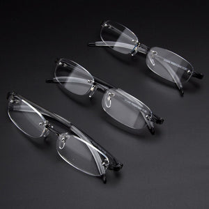 Rimless TR90 frame Nearsighted glass Ultralight Boxed Shortsighted Myopia glasses Boxed  Women Men -1.0 -1.5 -2 -2.5 -3 -3.5 -4