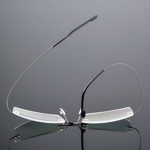 Rimless Titanium Eyeglasses Frames Women Men Flexible Optical Frame Prescription Spectacle Frameless Glasses Eye glasses