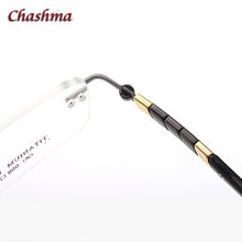 Load image into Gallery viewer, Rimless Titanium Stainless Eyeglasses Men Ochelari Glasses Myopic Glasses Frame Optical Eyewear Prescription Glasses Frame