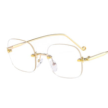Load image into Gallery viewer, Rimless Vintage Sunglasses Women Men Retro Square Sun Glasses  Men Women  Brand Designer Shades Eyewear