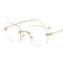 Load image into Gallery viewer, Rimless Vintage Sunglasses Women Men Retro Square Sun Glasses  Men Women  Brand Designer Shades Eyewear