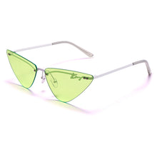 Load image into Gallery viewer, Rimless Women Sunglasses 2023 Cat Eye Sun Glasses Female  Brand Designer Vintage Sunglasses  Gafas De Sol
