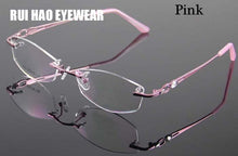Load image into Gallery viewer, Rimless Women&#39;s Glasses Frame Designer Spectacles Women Eyeglasses Optical Frame Prescription Eyewear Eyeglass Frames gafas