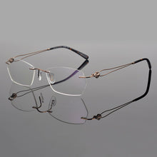 Load image into Gallery viewer, Rimless glasses frame women eyeglasses myopia spectacle frames goggle Brand computer prescription eye glasses frames for women