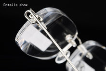Load image into Gallery viewer, Rimless metal frame Nearsighted glass Ultralight Boxed Shortsighted Myopia glasses Women Men -1.0 -1.5 -2 -2.5 -3 -3.5 -4