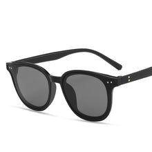 Load image into Gallery viewer, Rivet Square Frame Sunglasses Men Women Gray Orange Lens UV400 Protection Eyewear  Design Gafas De Sol