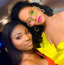 Load image into Gallery viewer, Rivet Vintage Sunglasses Women  Sunglasses Men Big Frame Retro Sun Glasses Super Star Eyewear For Female