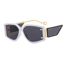 Load image into Gallery viewer, Rivet Vintage Sunglasses Women Men 2023 Small Frames Eyeglasses Steampunk Punk Sunglasses Men Retro Eyewear UV400