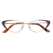 Load image into Gallery viewer, Rivet Women&#39;s Medical Eyeglasses With Frame For Women Round Decorative Glasses Female Prescription Glasses Ladies Eyewear Brand