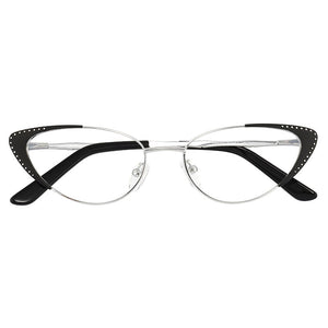 Rivet Women's Medical Eyeglasses With Frame For Women Round Decorative Glasses Female Prescription Glasses Ladies Eyewear Brand
