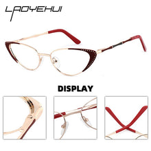 Load image into Gallery viewer, Rivet Women&#39;s Medical Eyeglasses With Frame For Women Round Decorative Glasses Female Prescription Glasses Ladies Eyewear Brand