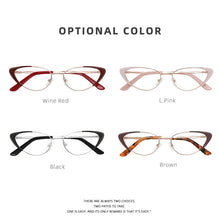 Load image into Gallery viewer, Rivet Women&#39;s Medical Eyeglasses With Frame For Women Round Decorative Glasses Female Prescription Glasses Ladies Eyewear Brand