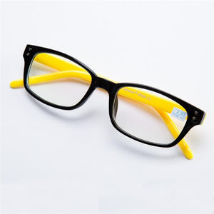 Rivets Square Finished Myopia Glasses Women Men PC Frames Short-sight Eye Glasses Diopter -1.0 -1.5 -2.0 -2.5 -3.0 -3.5 -4.0