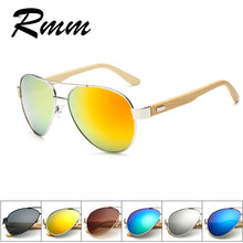 Load image into Gallery viewer, Rmm Wood Sunglasses Women 2017 Multi-layer Bamboo Polarized Sunglasses men Wood Brand Designer UV400 Eyewear Sun Glasses oculos