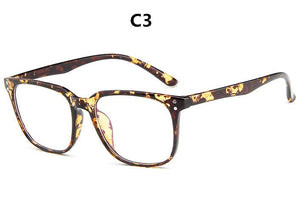 Robert Downey Style Sunglasses Men Vintage Tony Stark Iron Man Prescription Glasses Women Optical Spectacle Frame Clear lens