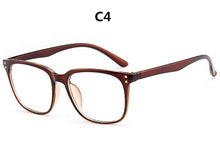 Carica l&#39;immagine nel visualizzatore di Gallery, Robert Downey Style Sunglasses Men Vintage Tony Stark Iron Man Prescription Glasses Women Optical Spectacle Frame Clear lens