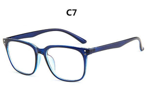 Robert Downey Style Sunglasses Men Vintage Tony Stark Iron Man Prescription Glasses Women Optical Spectacle Frame Clear lens
