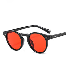 Load image into Gallery viewer, Robert Downey Sunglasses Acetate Retro classic round Sun Glasses unisex Summer Vintage Glasses Red yellow blue purple