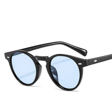 Load image into Gallery viewer, Robert Downey Sunglasses Acetate Retro classic round Sun Glasses unisex Summer Vintage Glasses Red yellow blue purple