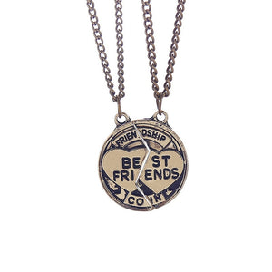 Romantic Eight Diagrams Tai Chi Black and White best friends pendant necklace BFF yin yang necklace friends top jewelry