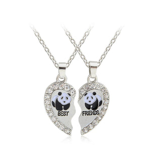 Romantic Eight Diagrams Tai Chi Black and White best friends pendant necklace BFF yin yang necklace friends top jewelry
