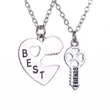 Load image into Gallery viewer, Romantic Eight Diagrams Tai Chi Black and White best friends pendant necklace BFF yin yang necklace friends top jewelry