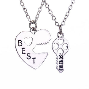 Romantic Eight Diagrams Tai Chi Black and White best friends pendant necklace BFF yin yang necklace friends top jewelry