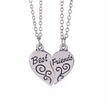 Load image into Gallery viewer, Romantic Eight Diagrams Tai Chi Black and White best friends pendant necklace BFF yin yang necklace friends top jewelry
