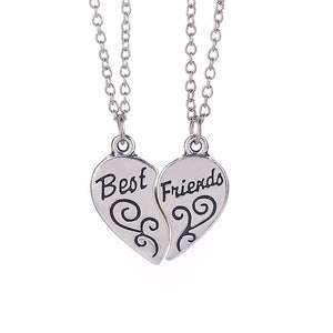 Romantic Eight Diagrams Tai Chi Black and White best friends pendant necklace BFF yin yang necklace friends top jewelry