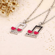 Load image into Gallery viewer, Romantic Eight Diagrams Tai Chi Black and White best friends pendant necklace BFF yin yang necklace friends top jewelry