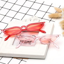 Load image into Gallery viewer, Romantic Mini Cat Eye Style Women‘s Sunglasses Rectangle Decoration Sun Glasses Candy Color Internet Celebrity Recommend