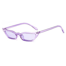 Load image into Gallery viewer, Romantic Mini Cat Eye Style Women‘s Sunglasses Rectangle Decoration Sun Glasses Candy Color Internet Celebrity Recommend