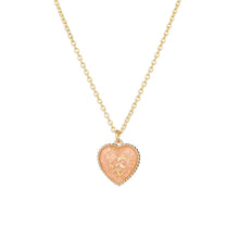 Load image into Gallery viewer, Romantic Sweet Cute Colorful Heart Shape Pendant Link Chain Necklaces for Women And Girls Wedding Engagement Accessories Jewelry