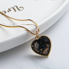 Load image into Gallery viewer, Romantic Sweet Cute Colorful Heart Shape Pendant Link Chain Necklaces for Women And Girls Wedding Engagement Accessories Jewelry