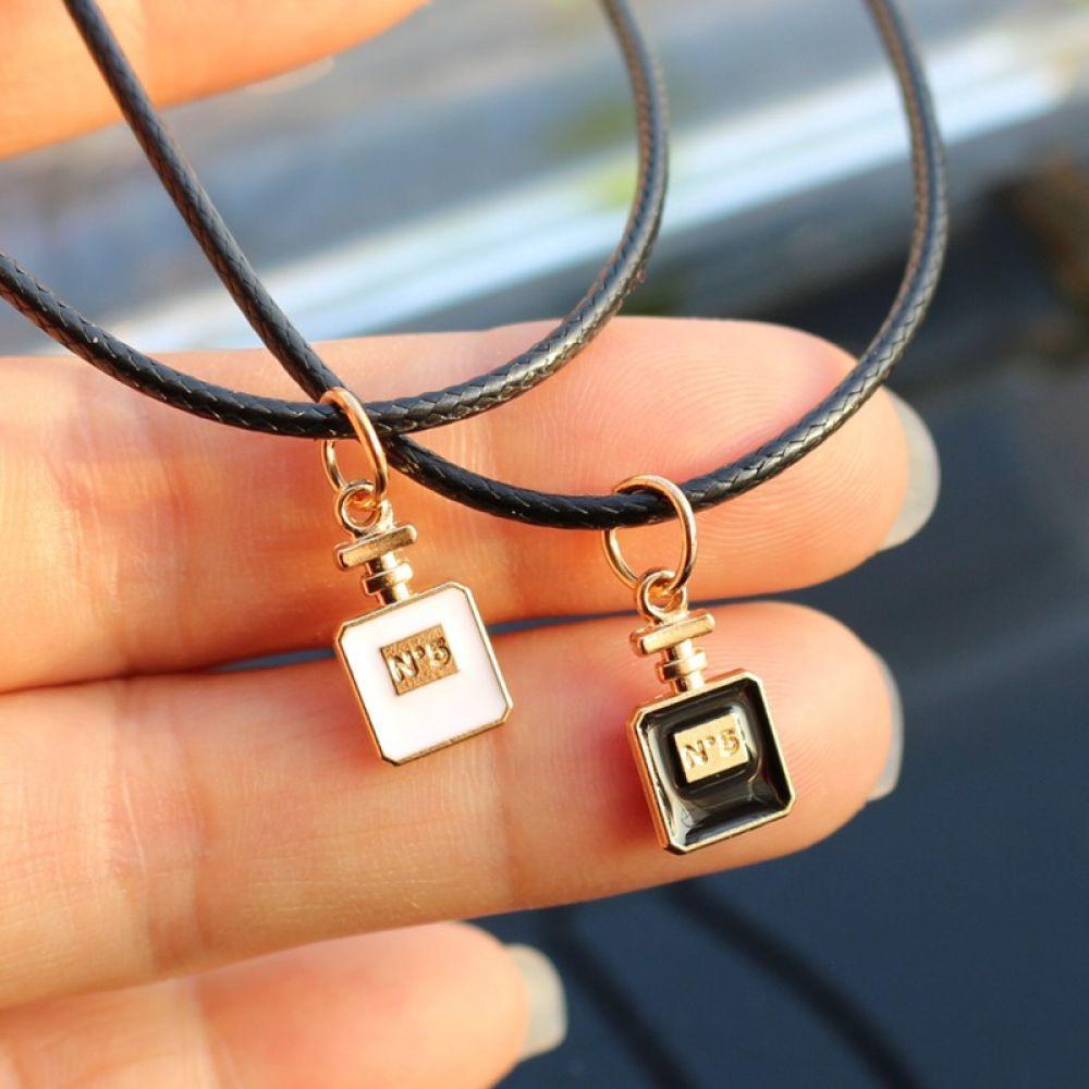 Rope Necklaces Women Bottle Quality Jewelry Pendant For Necklace Bijoux Summer Punk Gothic High Perfume NK856 Chain Fashion
