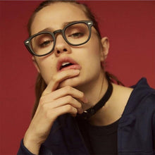Load image into Gallery viewer, Round Acetate optical Transparent eyeglasses clear lens glasses fake frame spectacle Retro myopia optical Men Women prescription