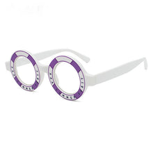 Carica l&#39;immagine nel visualizzatore di Gallery, Round Anti Blue Light Blocking Glasses Women Men Optical Glasses Frame Prescription Spectacle Frames Computer Shades Unisex